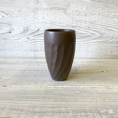 【アウトレット】ねじり鎬 フリーコップ  瑞幸窯 ハンドメイド 波佐見焼 陶器 おしゃれ  レンジ対応 食洗機対応 コップ 食器 ブランド