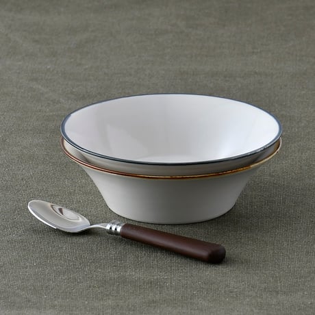 【アウトレット】ROXY ボウル 陶器 全2色 波佐見焼 佐見焼 おしゃれ  レンジ対応 食洗機対応  食器