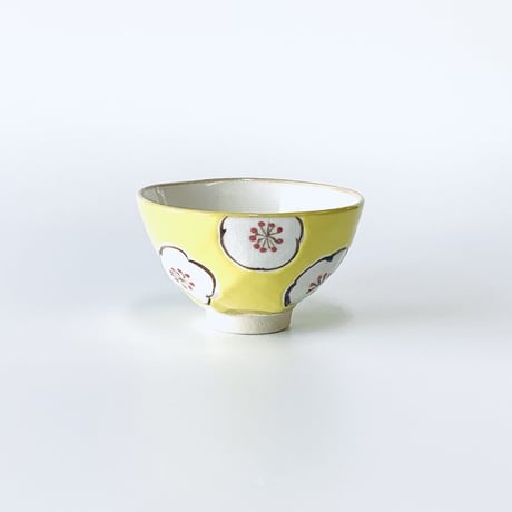 【アウトレット】梅茶碗 瑞幸窯 ハンドメイド 波佐見焼 陶器  おしゃれ レンジ対応 食洗機対応 茶碗 食器 ブランド