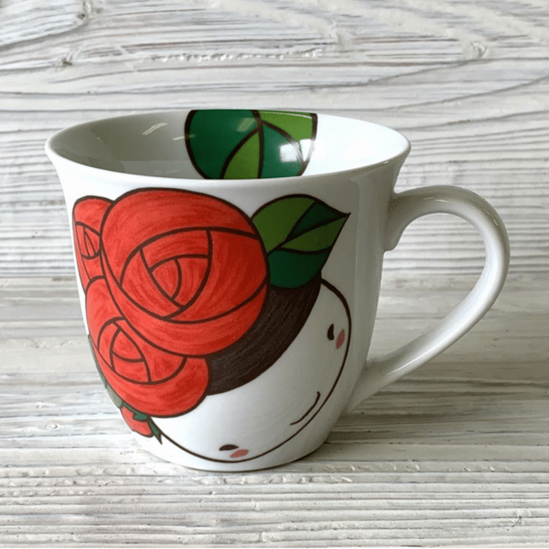 【新品・未使用】タカシマヤ ローズちゃん 大阪 DE 100周年 陶器製 限定] ROXYオリジナル ローズちゃんマグカップ 波佐見焼 陶器 | ROXY