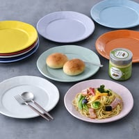 【アウトレット】ROXY 21cmプレート ココア 毎日の食卓に彩りを！ つかいやすい全12色 陶器
