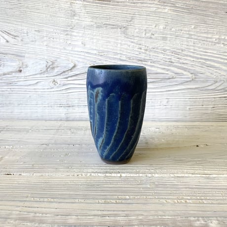 【アウトレット】ねじり鎬 フリーコップ  瑞幸窯 ハンドメイド 波佐見焼 陶器 おしゃれ  レンジ対応 食洗機対応 コップ 食器 ブランド