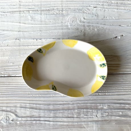 皿 フレッシュアート ビーンプレートS  毎日の食卓にフィットするモダンなうつわ 全4柄 陶器　波佐見焼 メインディッシュ ランチプレート モーニングプレート
