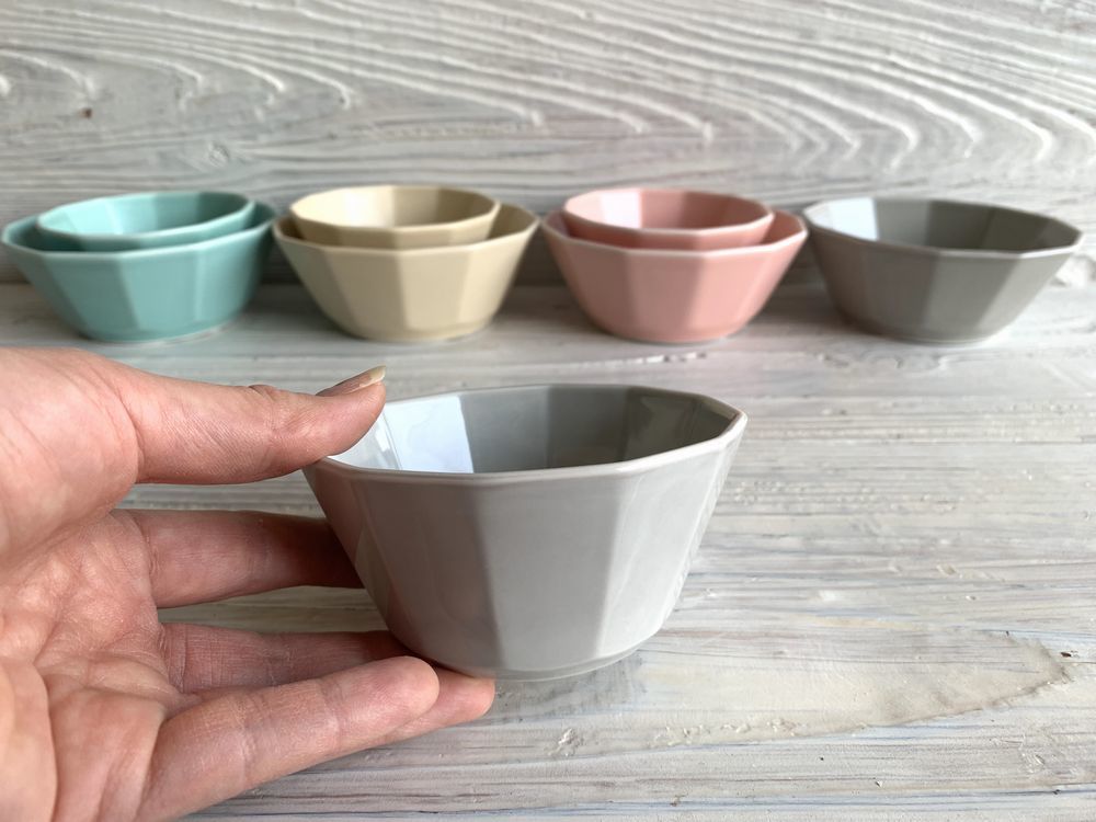 球形陶器 グレーとベージュ 宝石のような観葉植物のお店 【Jewelry Plant】 陶器鉢 4号