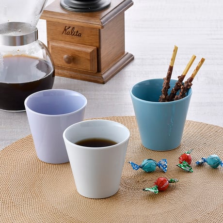 【アウトレット】 カップ ココア  全6色  タンブラー フリーカップ 150ml 陶器 波佐見焼  おしゃれ モダン 北欧 食洗器対応 レンジOK  可愛い