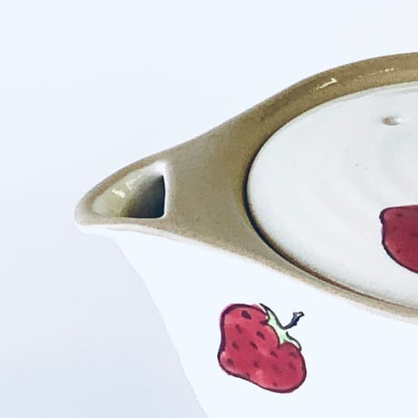 【アウトレット】モダン いちご ポット 瑞幸窯 ハンドメイド 波佐見焼 陶器 おしゃれ 急須 食器 ブランド