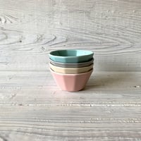 面取りボール　S    ライトカラーズ 波佐見焼 重山陶器 お家カフェ おしゃれです！