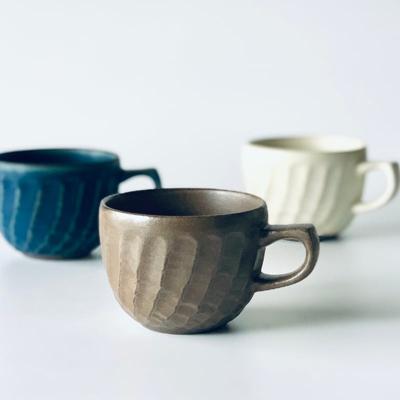 アウトレット】ねじり鎬マグカップ 窯変 カフェオレボウル 全4色