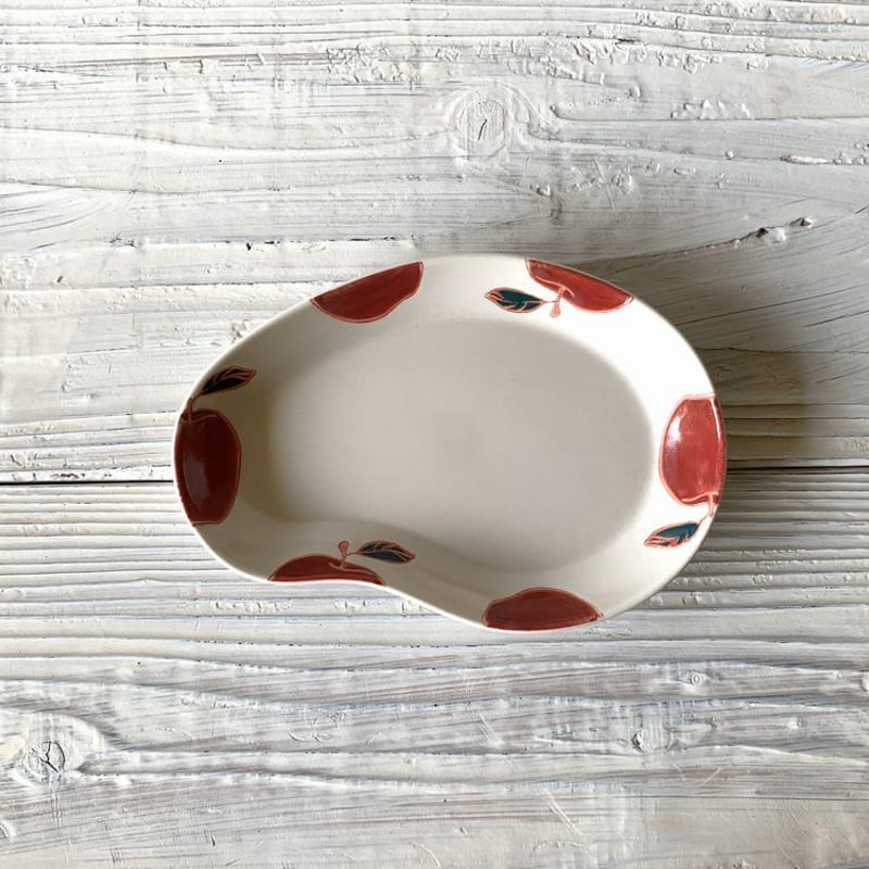 皿 フレッシュアート ビーンプレートS 毎日の食卓にフィットするモダン