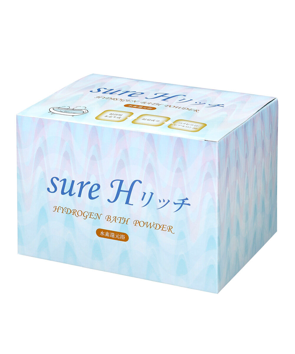 贅沢水素 入浴剤 水素入浴パウダー 2箱 シュアHリッチ 水素風呂入浴剤 35g×20袋 | DOCTERM＋（ドクタームプラス）