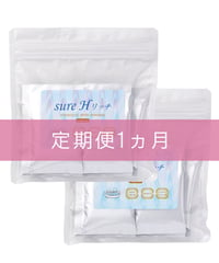 【定期便1ヵ月2点セット】シュアHリッチ 水素風呂入浴剤 35g×7袋