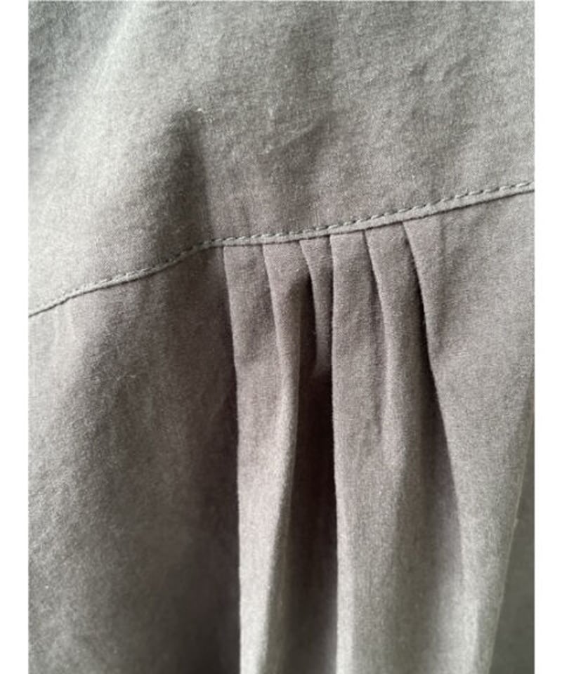 ポジャギ　140×70 ホワイトリネン　No.211 △ リクエスト分 Ground Y ボタン開閉ジャンボカットソー white - Ka na ta,Yohji