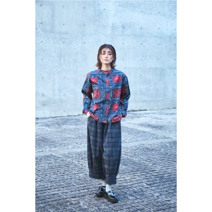 72▢萌 MOYURU デザイン サルエルパンツ TS0609-3 72▢萌 MOYURU デザイン サルエルパンツ TS0609-3