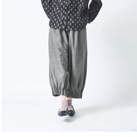 チェック起毛 裏地付きキュロットパンツ ub26-0731 | ubasoku