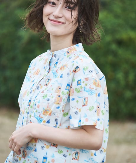 ウバソク　新品　マグカップデザイン 半袖シャツ 般若紅葉半袖Tシャツ クロップドヘッズ 1911-02 和柄 和風