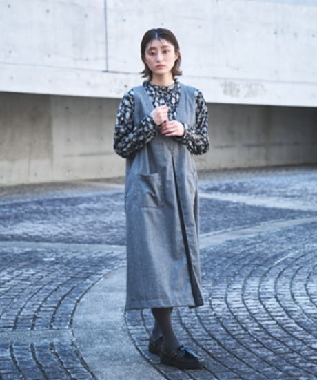 ヴァネッサブリューノ アシンメトリー フリンジ ノースリーブ  