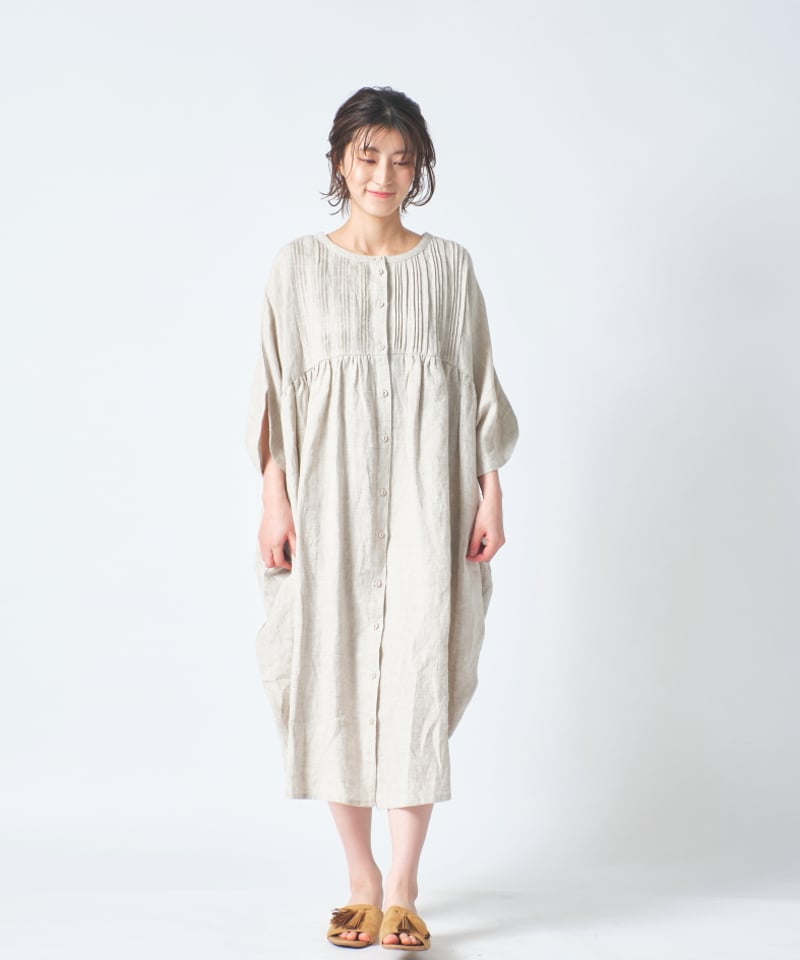 リネンランダムピンタックワンピース UBA-253W-00668_M.jpg