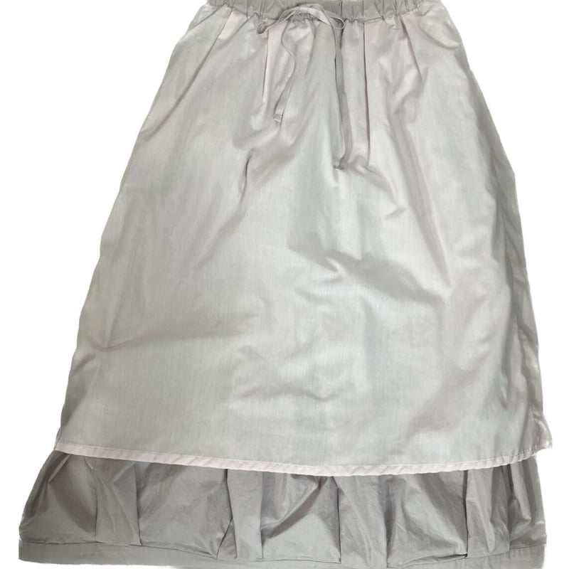 60sタイプライタークロス 裾タック コクーン裏付きボリューム