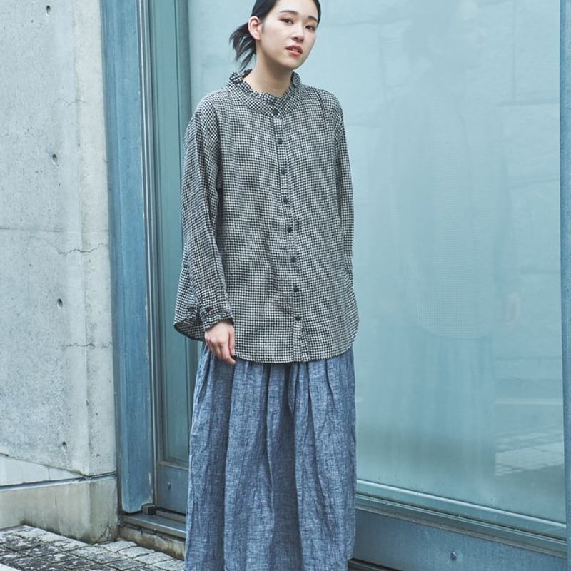 R JUBILEE 【38500円】リネン100 カシュクールラップブラウス R JUBILEE 【38500円】リネン100 カシュクールラップブラウスの通販は