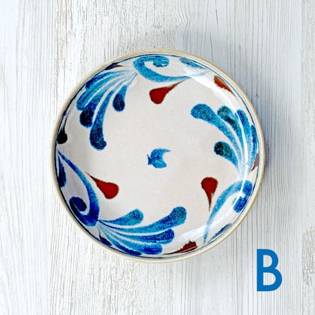 BrushBlue Pasta Bowl（Mino ware）/ BrushBlue 筆青 パスタボウル（美濃焼き）