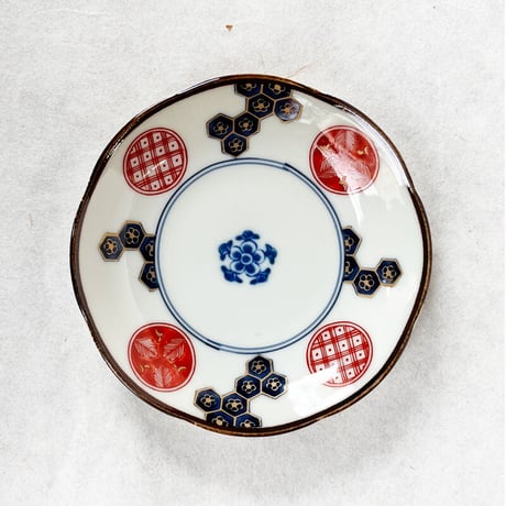 Traditional Japanese patterns Small plate（5pieces）   / minowere