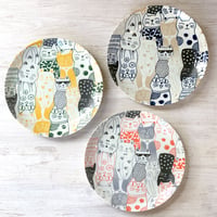 Pasta plate for Cat Lovers（Mino Ware）  / 猫好きさんのためのパスタ皿（美濃焼）