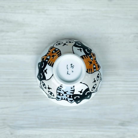 Cat pattern Rice-bowl