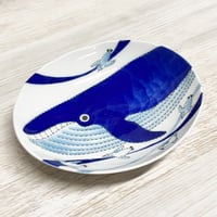 KUJIRA Bowl / クジラのトムさん 楕円深皿（美濃焼き）