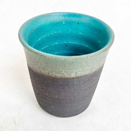 Handmade Yachimun teacup / Okinawa pottery
