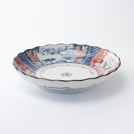 Edo Dinosaur  Plate（M）（Mino Ware） / 江戸っ子恐竜 良縁竜 銘々皿（美濃焼き）