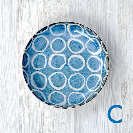 BrushBlue Pasta Bowl（Mino ware）/ BrushBlue 筆青 パスタボウル（美濃焼き）