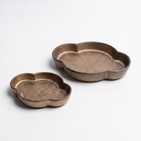 Golden Cloud Side Plate（Mino Ware） / ゴールド くも型取皿（美濃焼き）