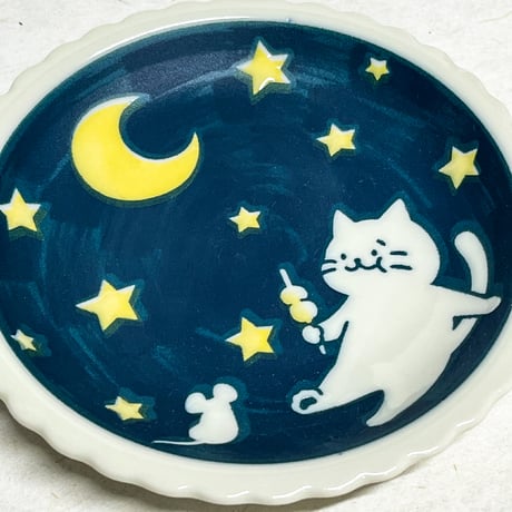 SundayCat Plate（S）Biscuit-Shaped （Mino Ware） / サンデーキャット ビスケット型 プレート（S）（美濃焼き）