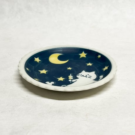 SundayCat Plate（S）Biscuit-Shaped （Mino Ware） / サンデーキャット ビスケット型 プレート（S）（美濃焼き）