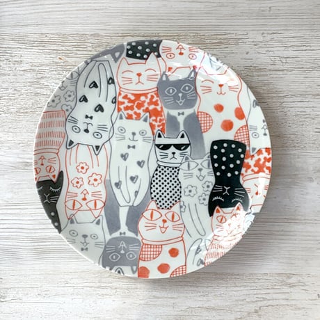 Dishes for Cat Lovers  / Plate / Minowere