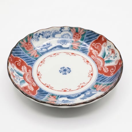 Edo Dinosaur  Plate（M）（Mino Ware） / 江戸っ子恐竜 良縁竜 銘々皿（美濃焼き）