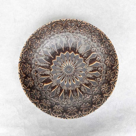 Geometrical pattern  bowl （L） / minowere