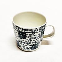 Cat pattern  Mugcup / ねこ総柄のマグカップ