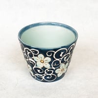 FLOWER ARABESQU Freecup / 桔梗唐草 フリーカップ（有田焼）
