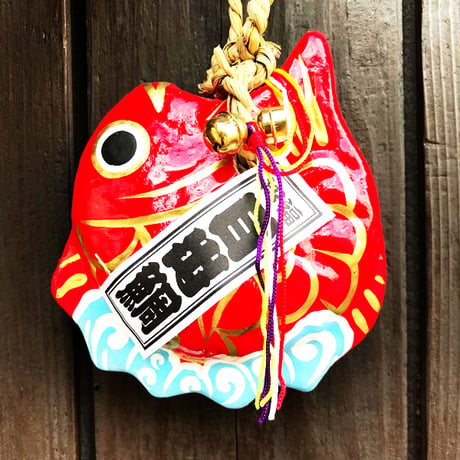 Lucky fish ornament（paper mache）