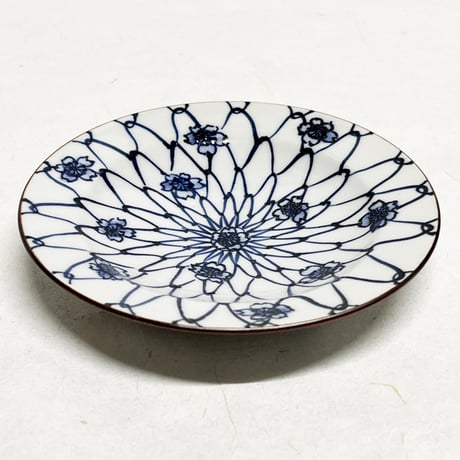 Kyoto Kiyomizu ware  Hand-painted Small plate/ 京都 清水焼 手描き 小皿
