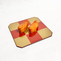 Japanese food serving flat plate / 和食盛り皿 正方形 フラットプレート
