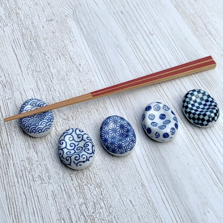 Chopstick rests-Japanese traditional patterns（5Pset）