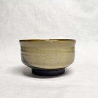 Handmade Yachimun Blown Matcha Bowl （Okinawa pottery）/ やちむんの抹茶椀 （沖縄の陶器）