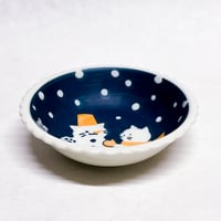SundayCat Bowl（S）Biscuit-Shaped （Mino Ware） / サンデーキャット ビスケット型 ボウル（S）（美濃焼き）