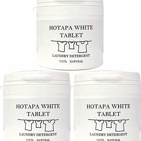 【洗濯革命！】洗濯用洗剤HOTAPA タブレット　3個入