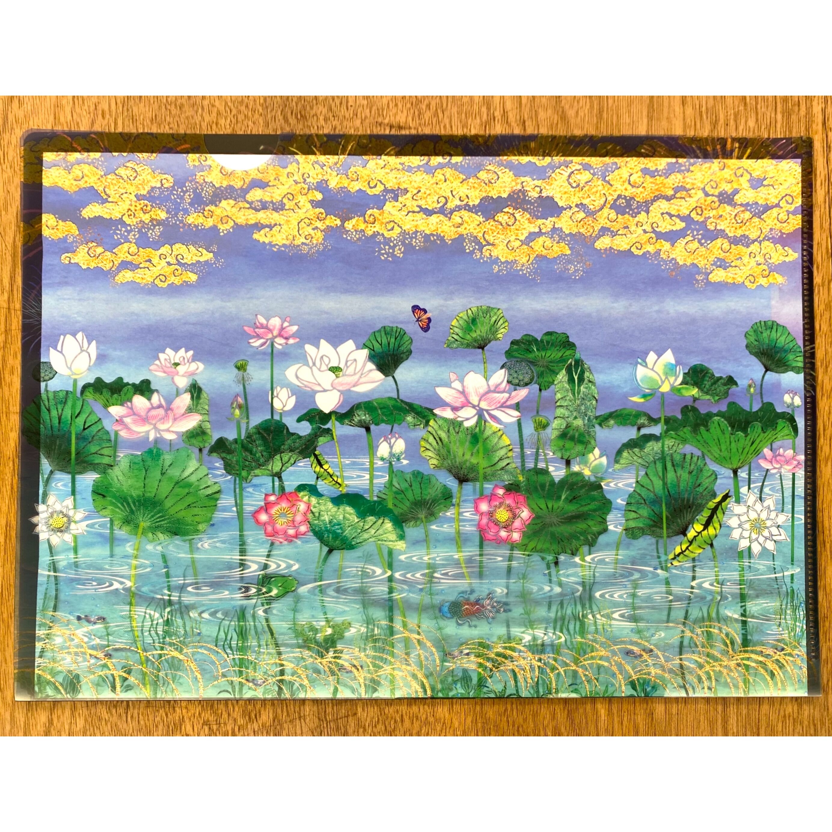 K*i様 水蓮の花びら サインド 1枚 original