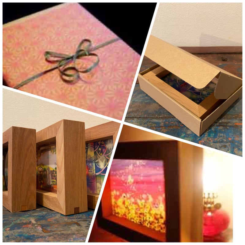 カラフルな悪魔さんの鉛筆画 フレーム付き Coloredpencil drawing DemonSlayer🏞 Swordsmith Village Arc