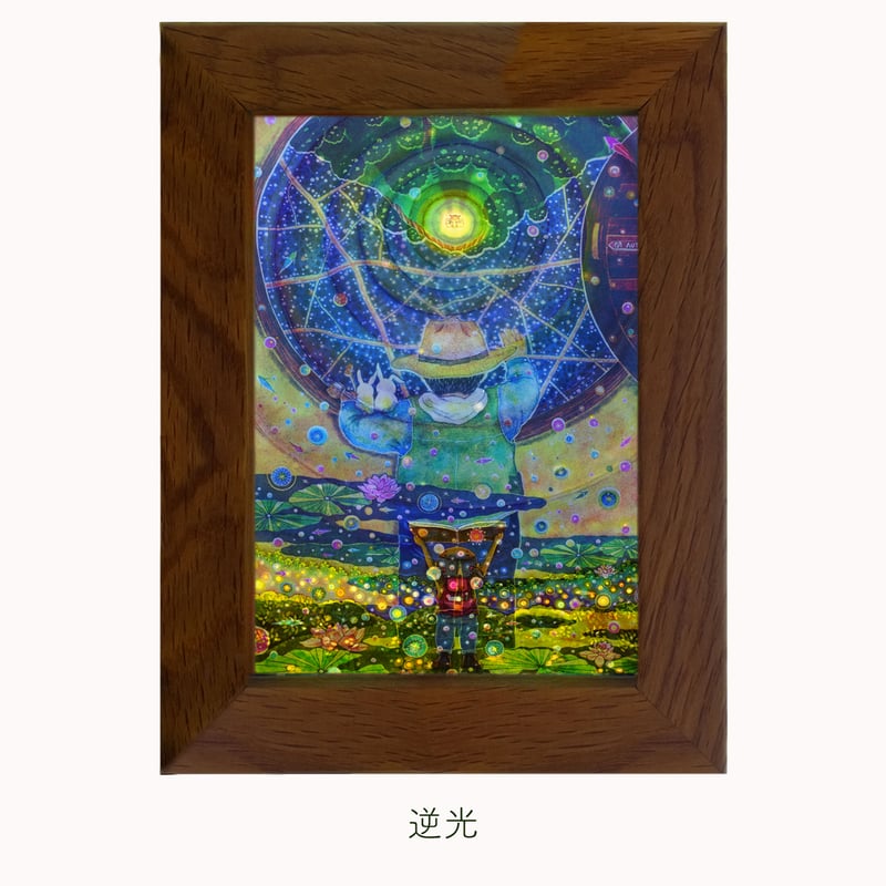 絵が変わるミニフレーム】 空窓 〜くうそう〜 | 光の切り絵STORE