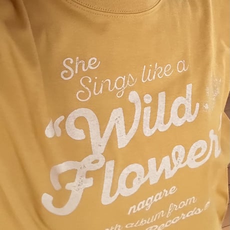 【新作出来ました♪】"Wild Flower" New カラー半袖Tシャツ